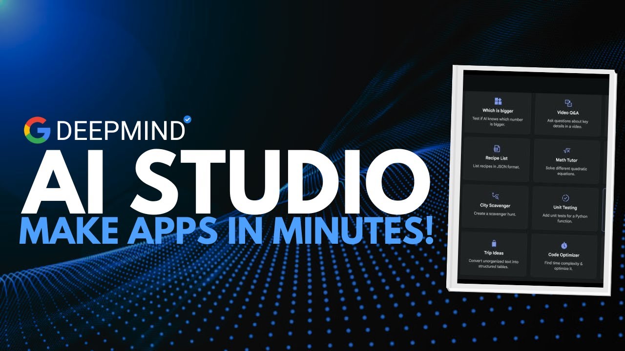INSANE New Google AI Studio Update - NEW FULLY Free App Builder!