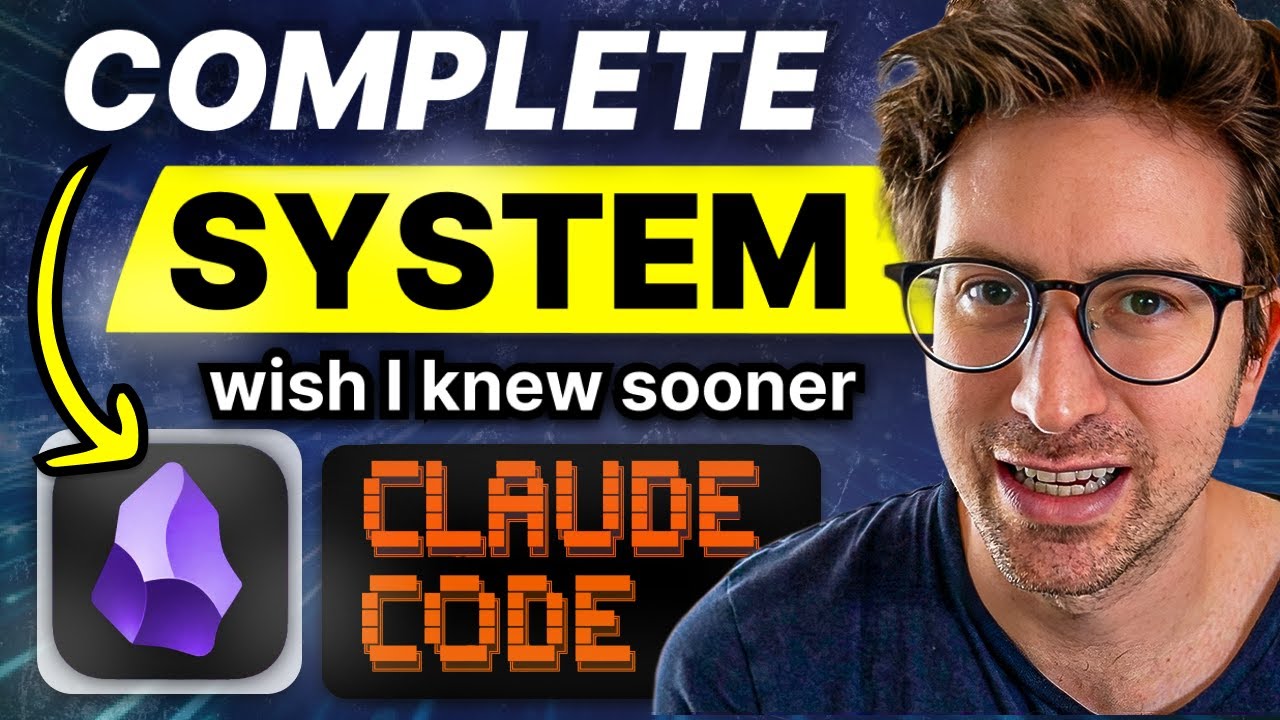 How I Use Obsidian + Claude Code to Run My Life
