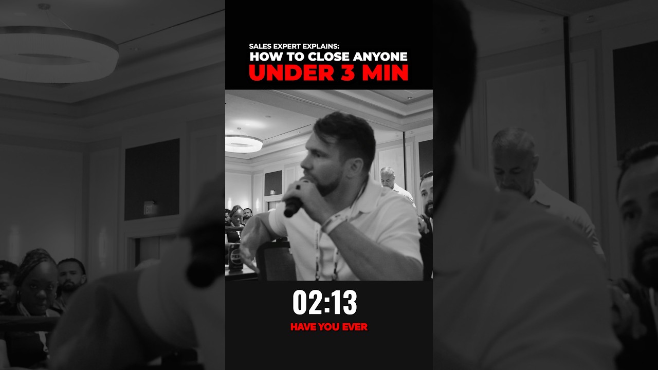 How To Close Anyone UNDER 3 MINUTES
