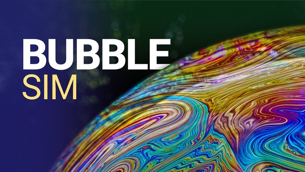 Soap Bubble Simulations Are Now Possible! 🧼