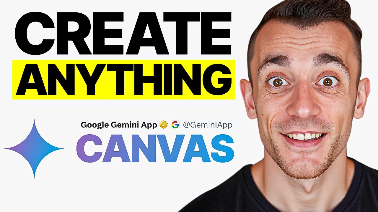 NEW Google Gemini Canvas AI Update (FREE!) 🤯