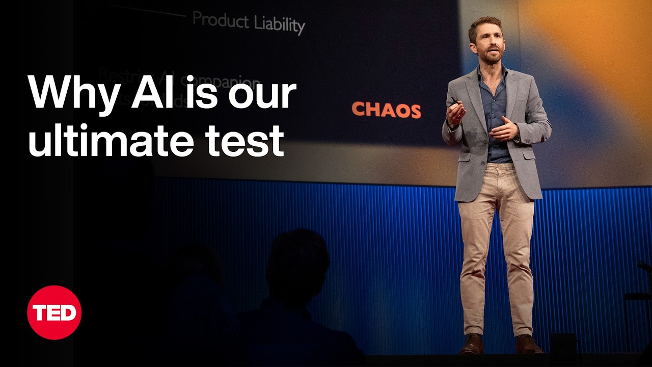 Why AI Is Our Ultimate Test and Greatest Invitation | Tristan Harris | TED