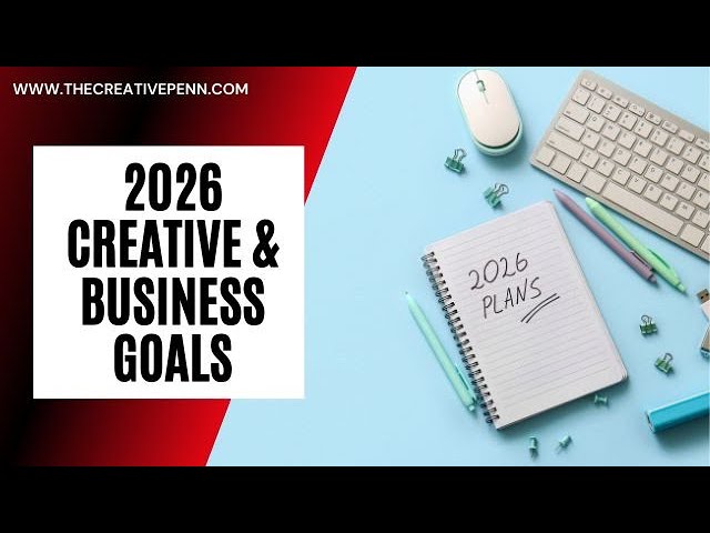My 2026 Creative And Business Goals With Joanna Penn