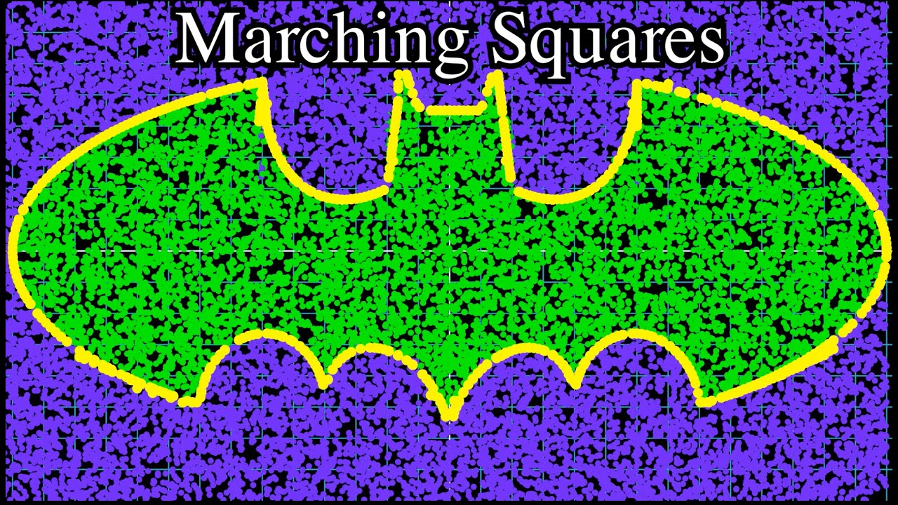 How Computers Draw Weird Shapes (Marching Squares)