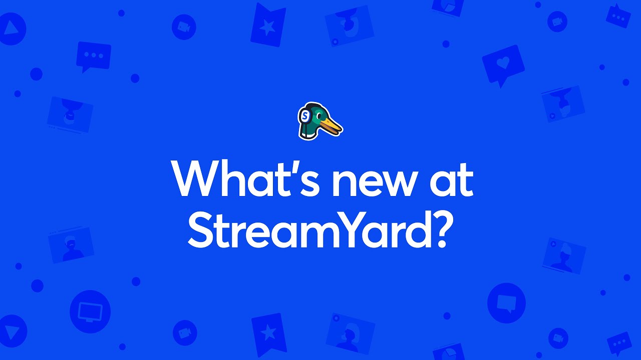 🎬 What’s new at StreamYard: November recap