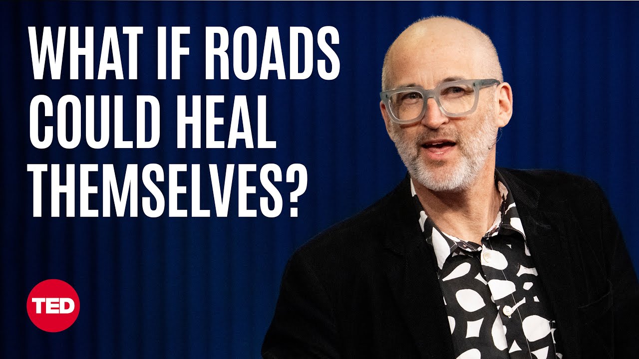 The Brilliance of Bridges and Roads That Repair Themselves | Mark Miodownik | TED