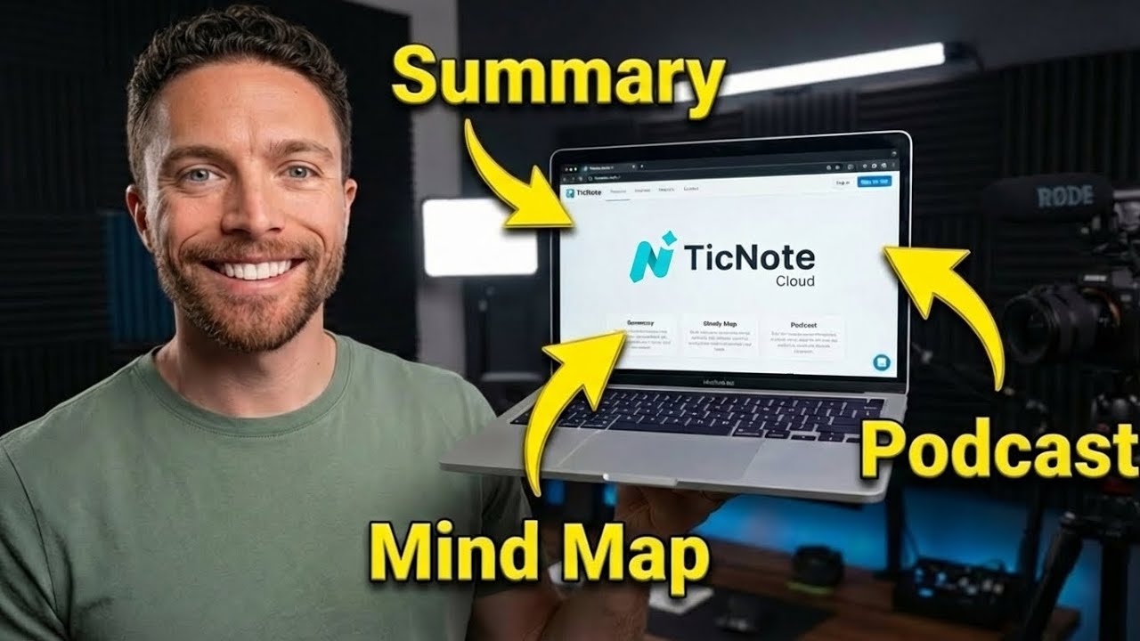 The Most POWERFUL AI Note Take I've Ever Tried (TicNote Cloud)