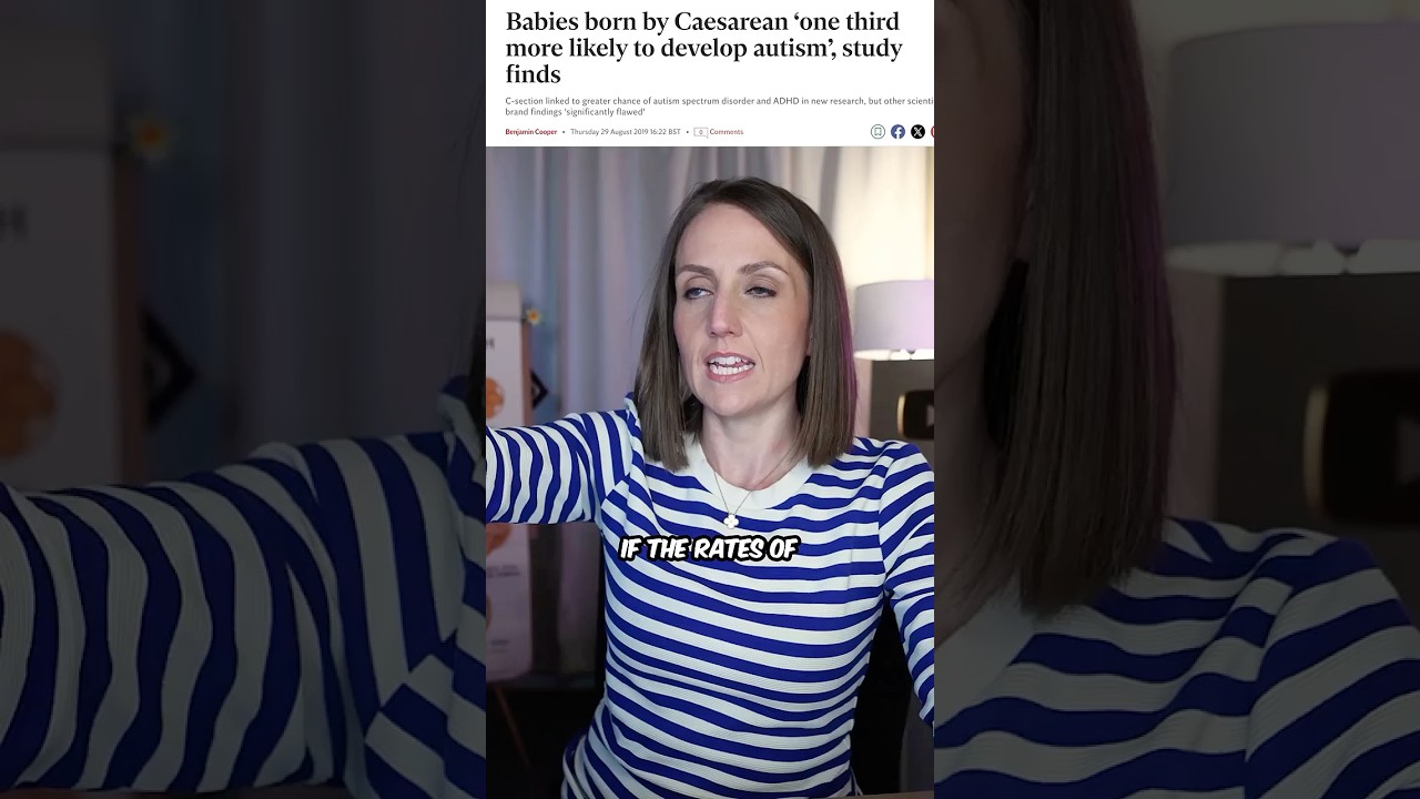 Do C-Sections cause autism?!