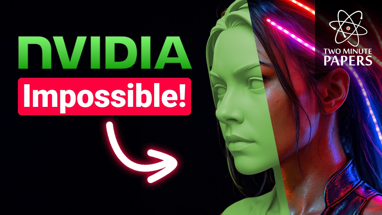 NVIDIA’s New AI: Impossible Video Game Animations!