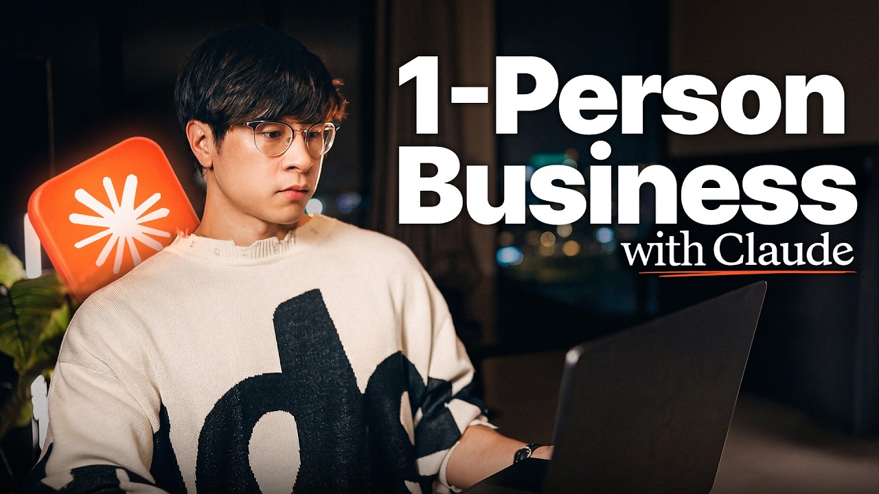 How I'd Start a 1-Person Business + Personal Brand with Claude AI in 21 Days