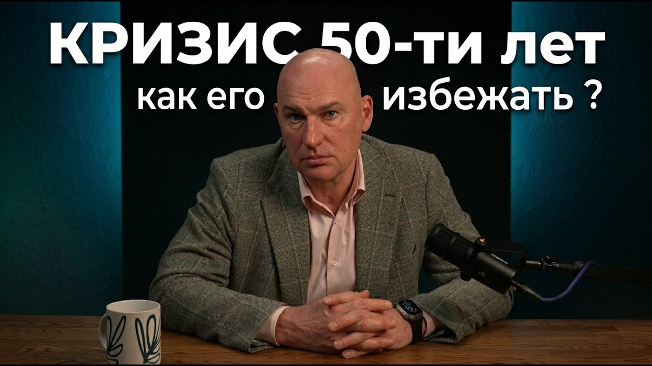 КРИЗИС 50-ТИ ЛЕТ. Как его избежать? | Радислав Гандапас