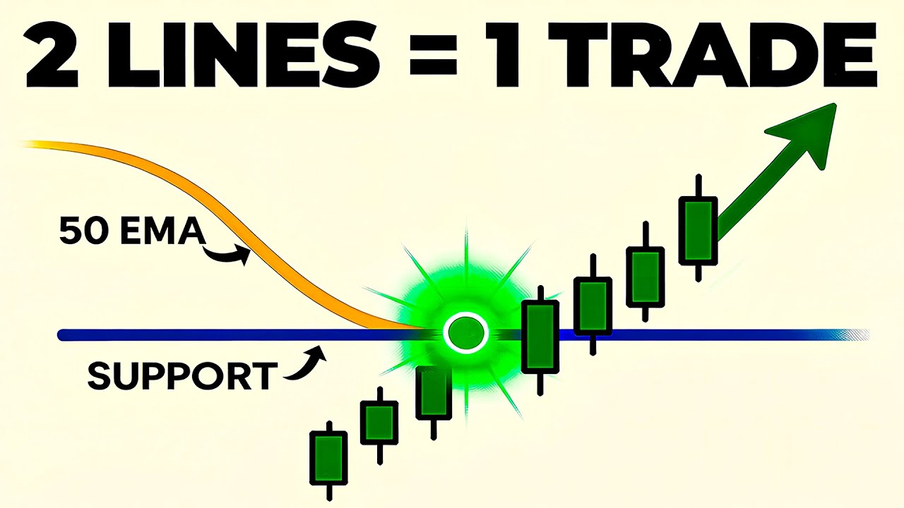 The "2-Level" Signal Hiding on Every Chart | Simple 50 EMA Trading Strategy