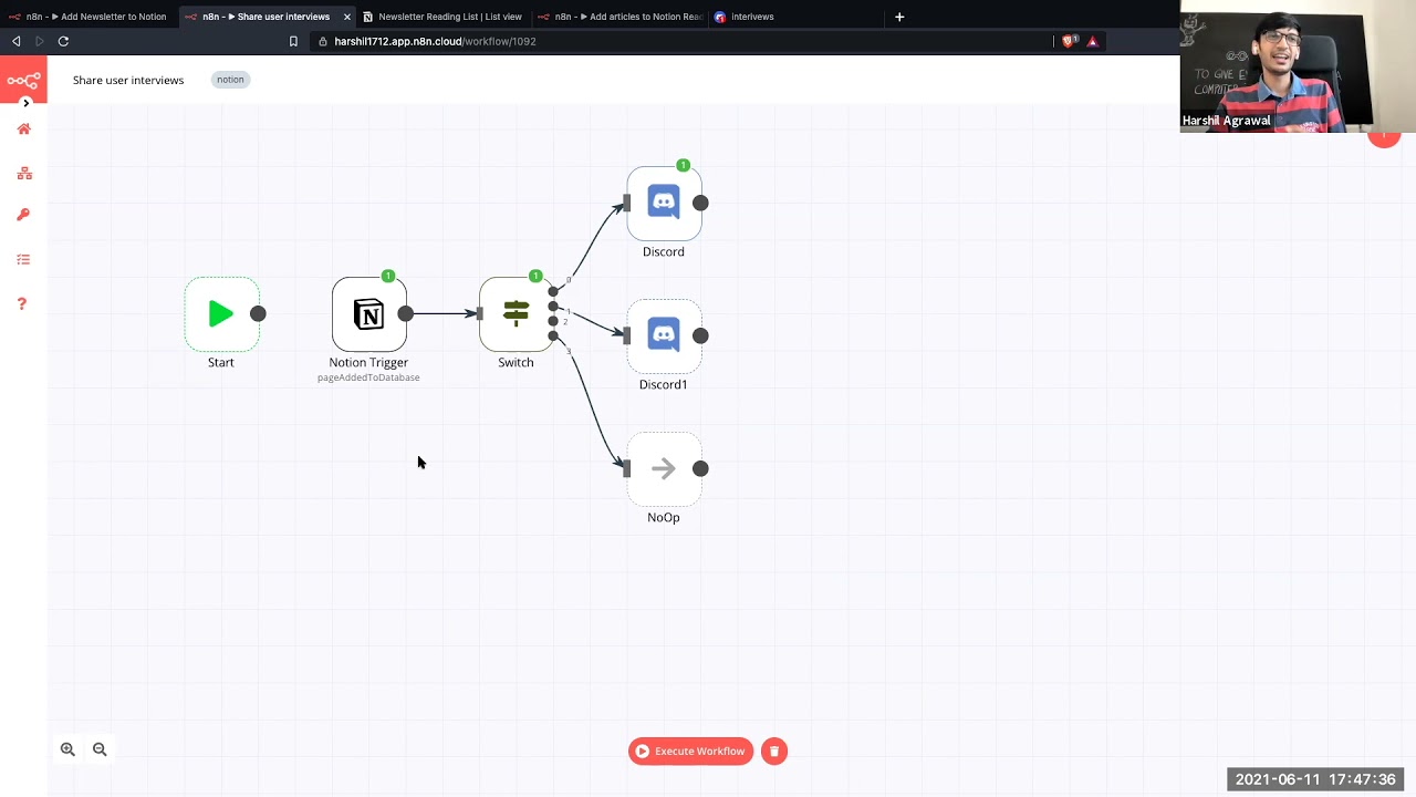 Automate Notion for productivity - Harshil Agrawal