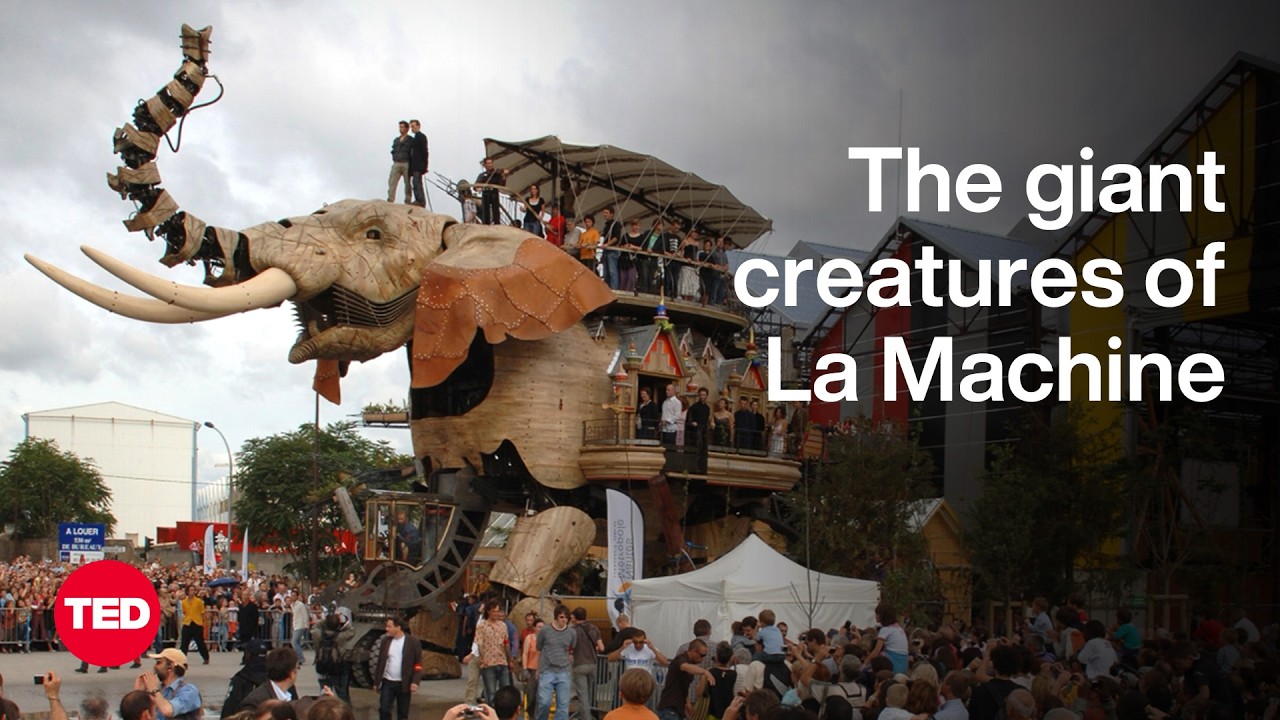 The Fire-Breathing Dragon-Horse Sparking Wonder in a City near You | Frédette Lampre | TED