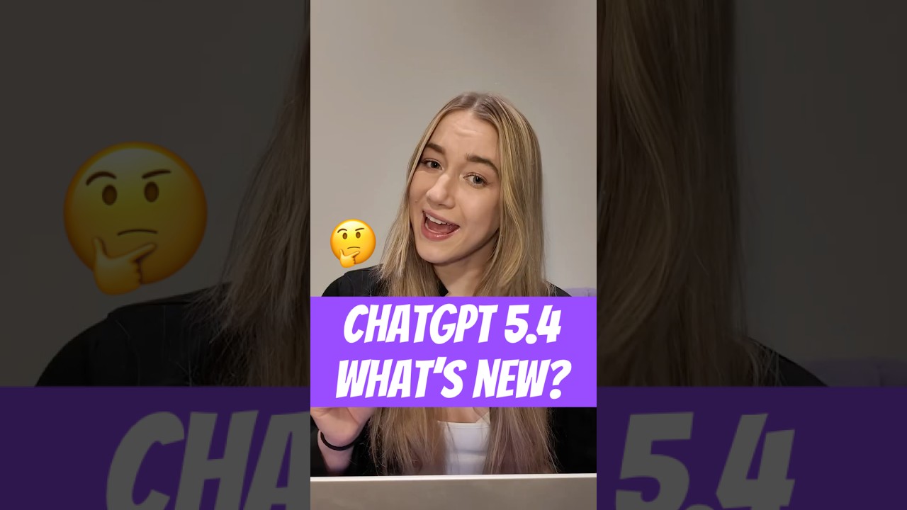 ChatGPT 5.4 Just Launched