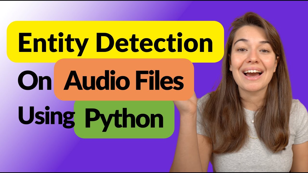 Named entity recognition on audio files with Python