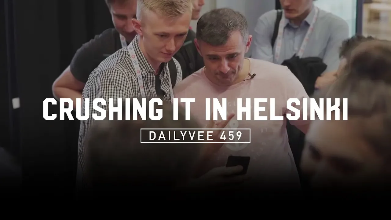 An Entrepreneur Takes Helsinki by Storm for a Day | DailyVee 459