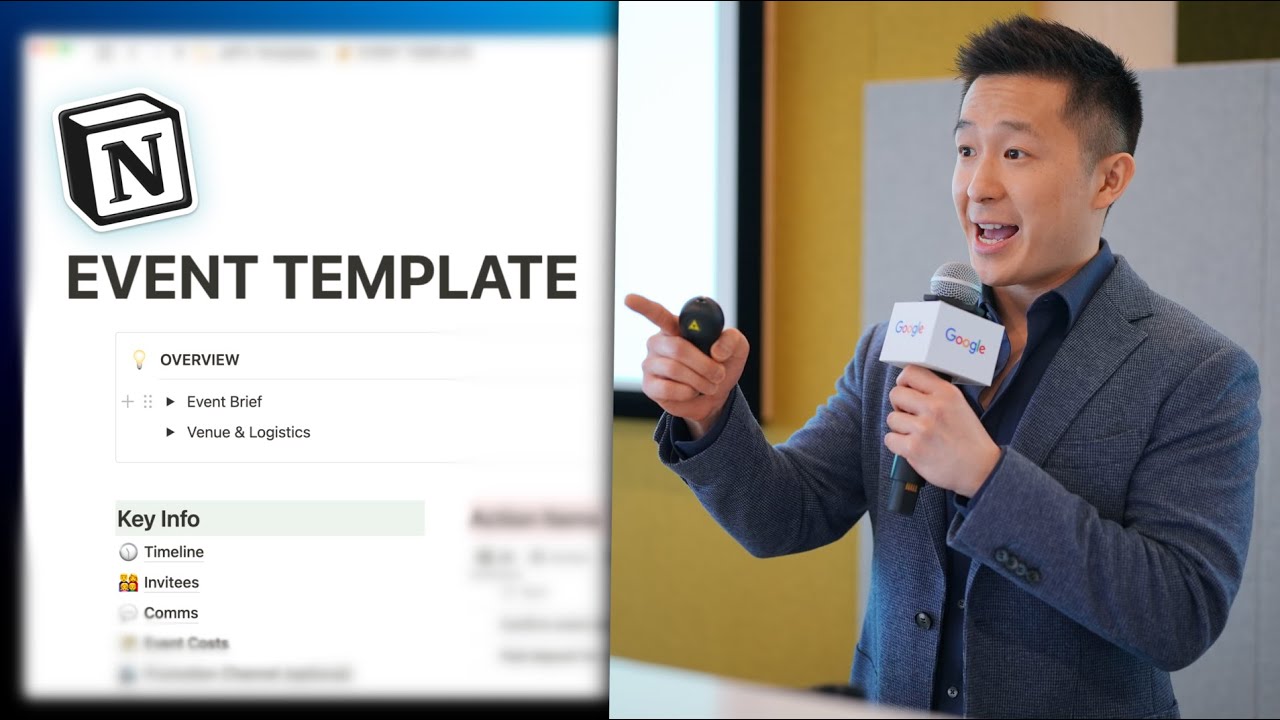 Plan an ENTIRE Event on Notion (in 9 minutes)!