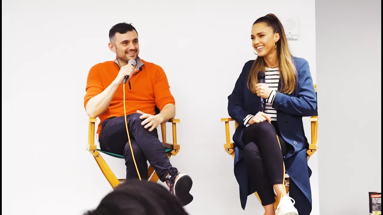 Jessica Alba and Gary Vaynerchuk Fireside Chat | VaynerMedia NYC 2017