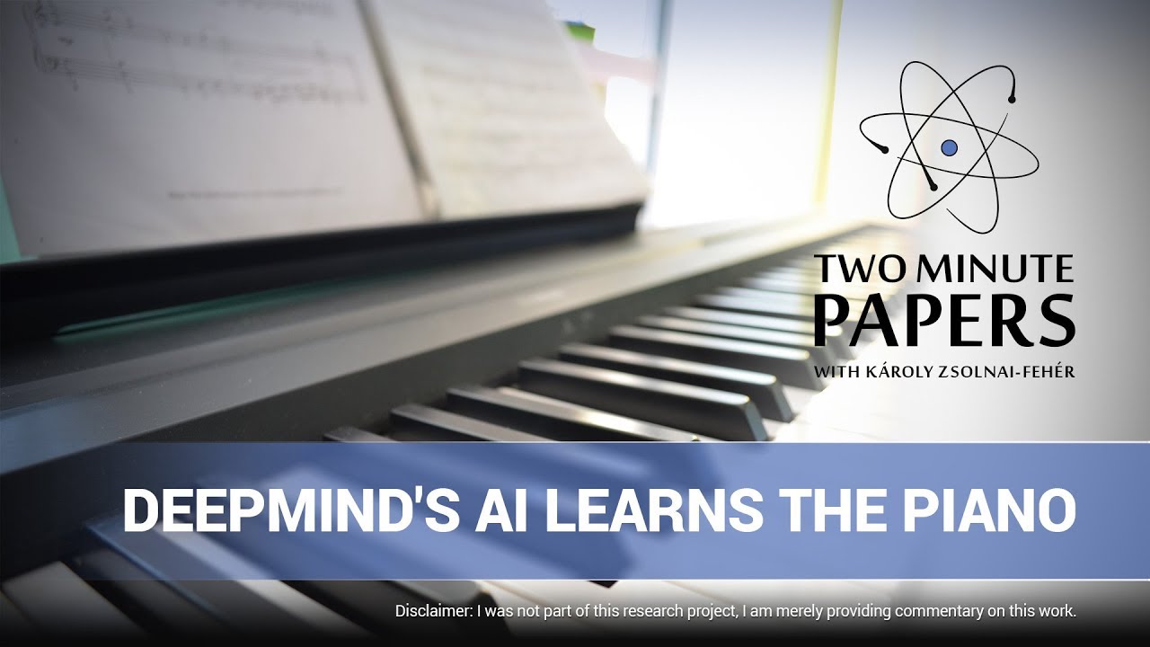 DeepMind's AI Learns The Piano From The Masters of The Past
