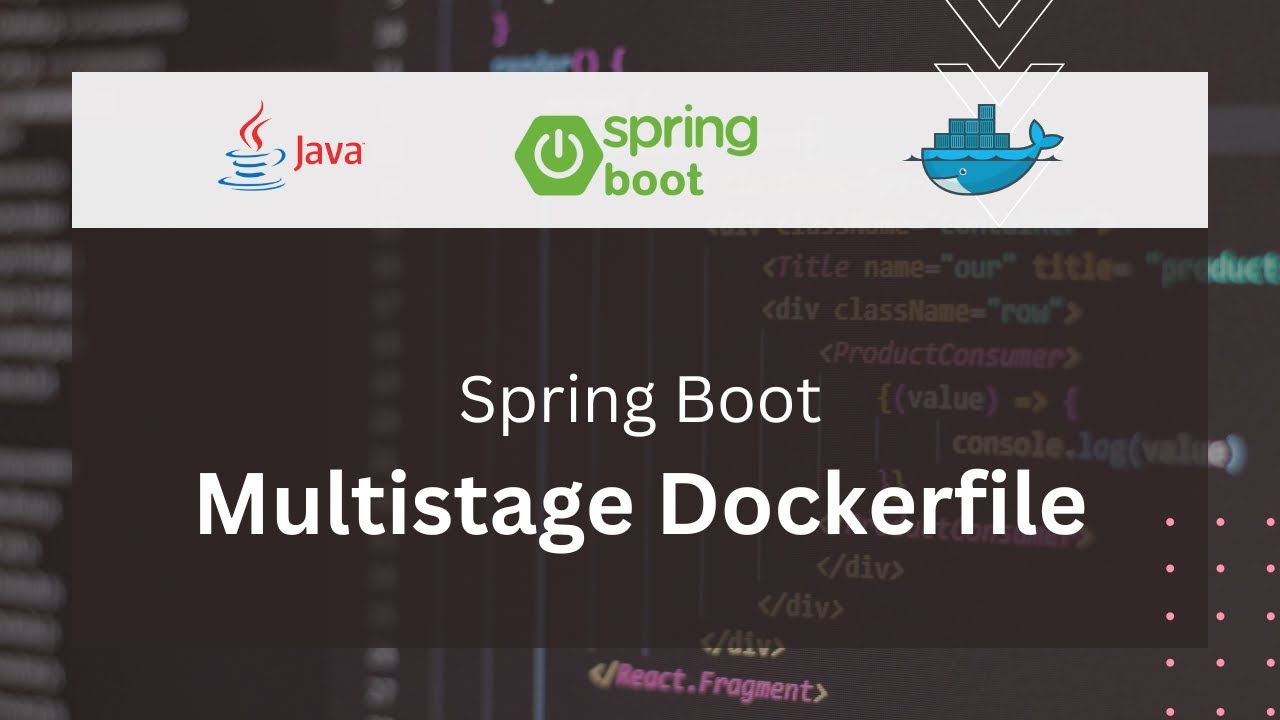 Spring Boot: Multistage Dockerfile and Spring Application Profiles #tutorial