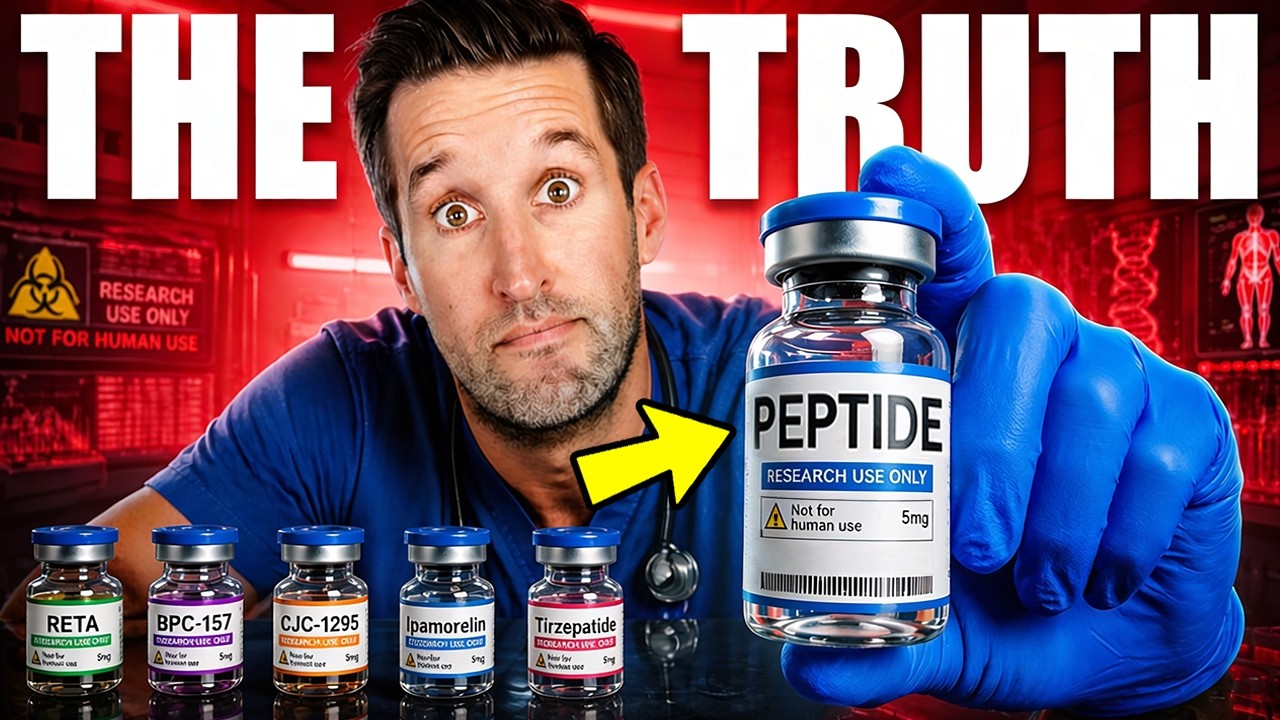 PEPTIDES EXPLAINED - Should You Actually Take Peptides?