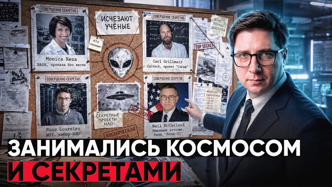 Исчезают ученые из секретных проектов. Причем тут НЛО и наука (исправленная версия)