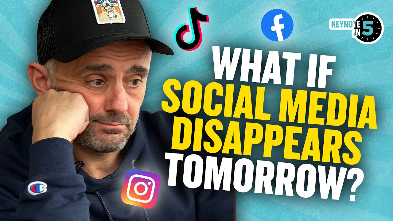 What Should Marketers Do If Social Media Disappears Tomorrow? l Keynote In 5