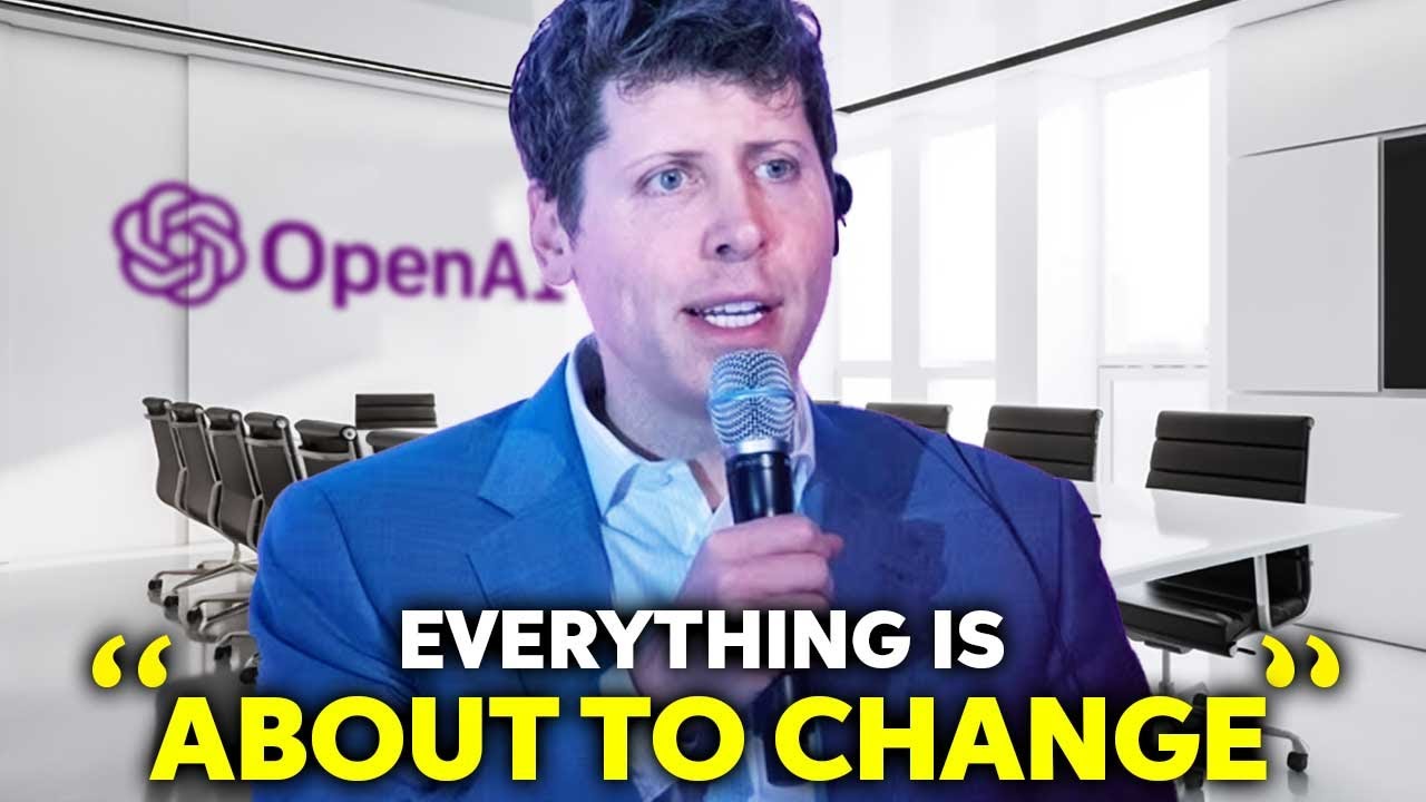 Open AI's New Statement " EVERYTHING Is About To Change" (Agi + Agents)