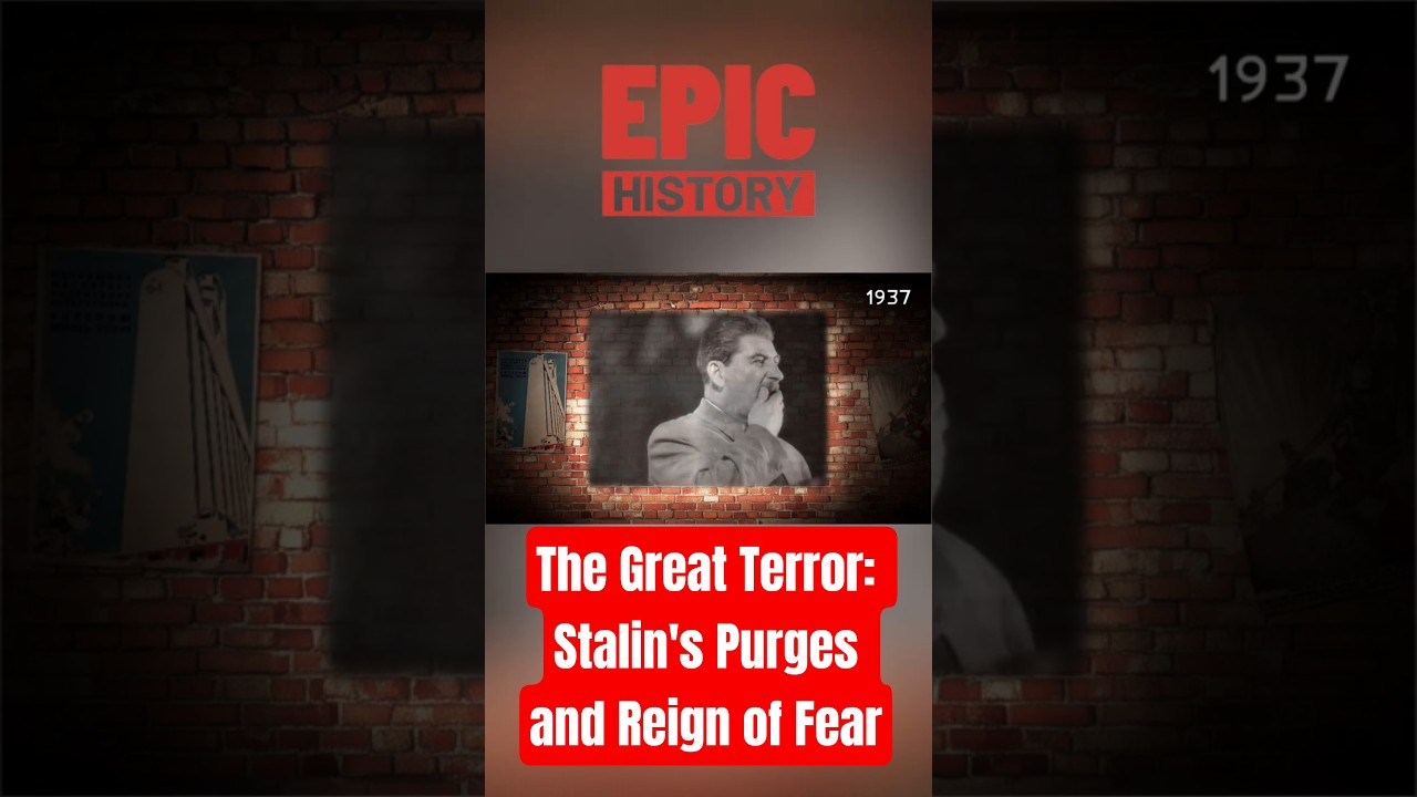 The Great Terror: Stalin's Purges and Reign of Fear
