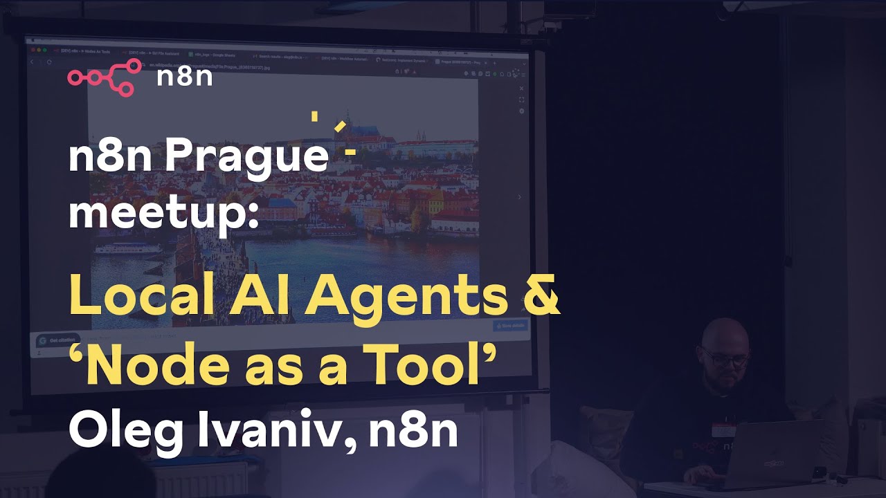 n8n: Using Siri with n8n, and 'Nodes as Tools' - from the Prague Meetup (Sept 2024)