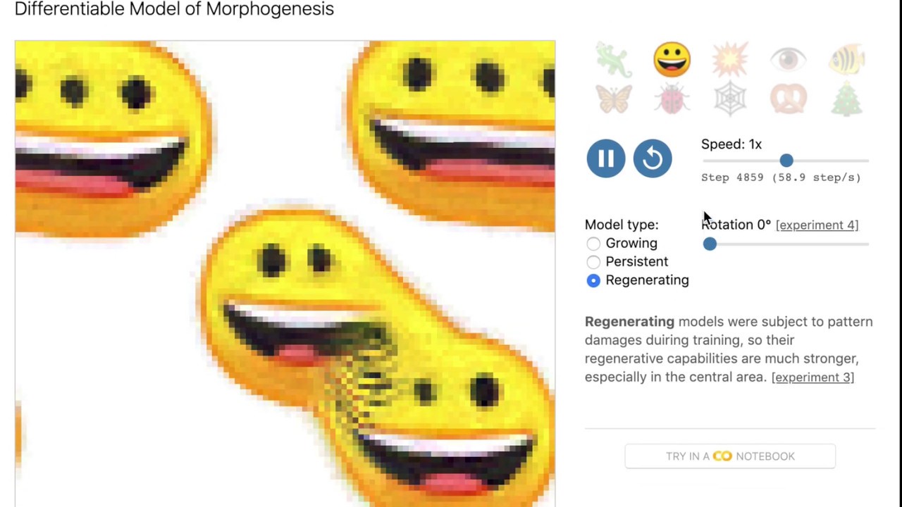 Growing Neural Cellular Automata