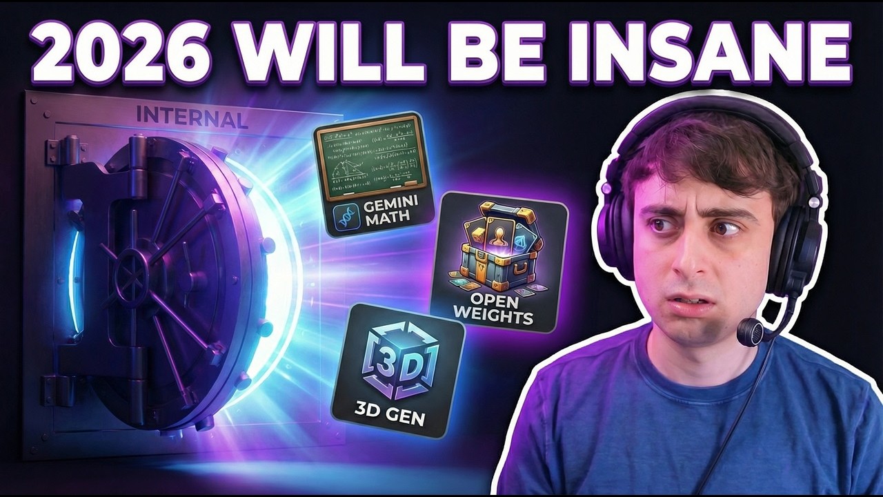 They Have Better AI Than They’re Shipping! Gemini Math, Open Weights, 3D Asset Upgrades