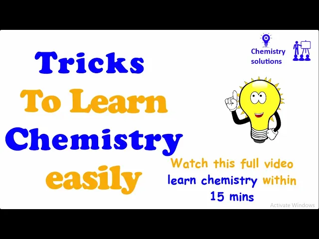 Introduction To Chemistry - Part 1