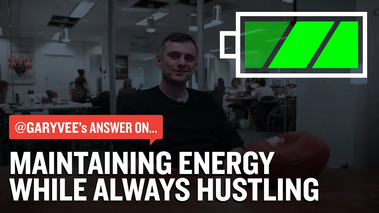 Maintaining Energy While Always Hustling