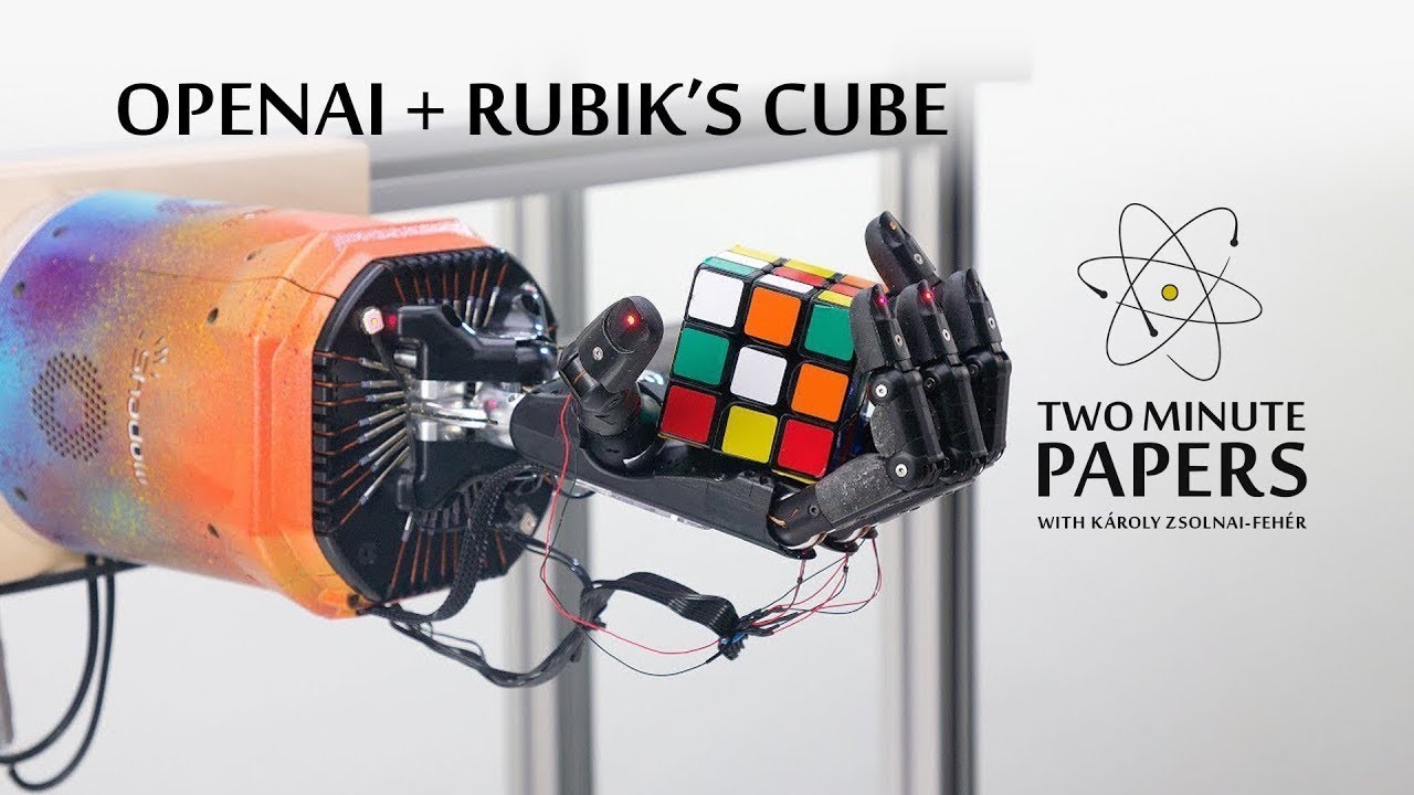 OpenAI’s Robot Hand Won't Stop Rotating The Rubik’s Cube 👋