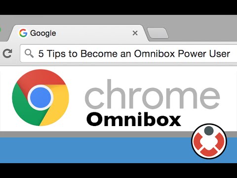 Become an Chrome Omnibox Power User