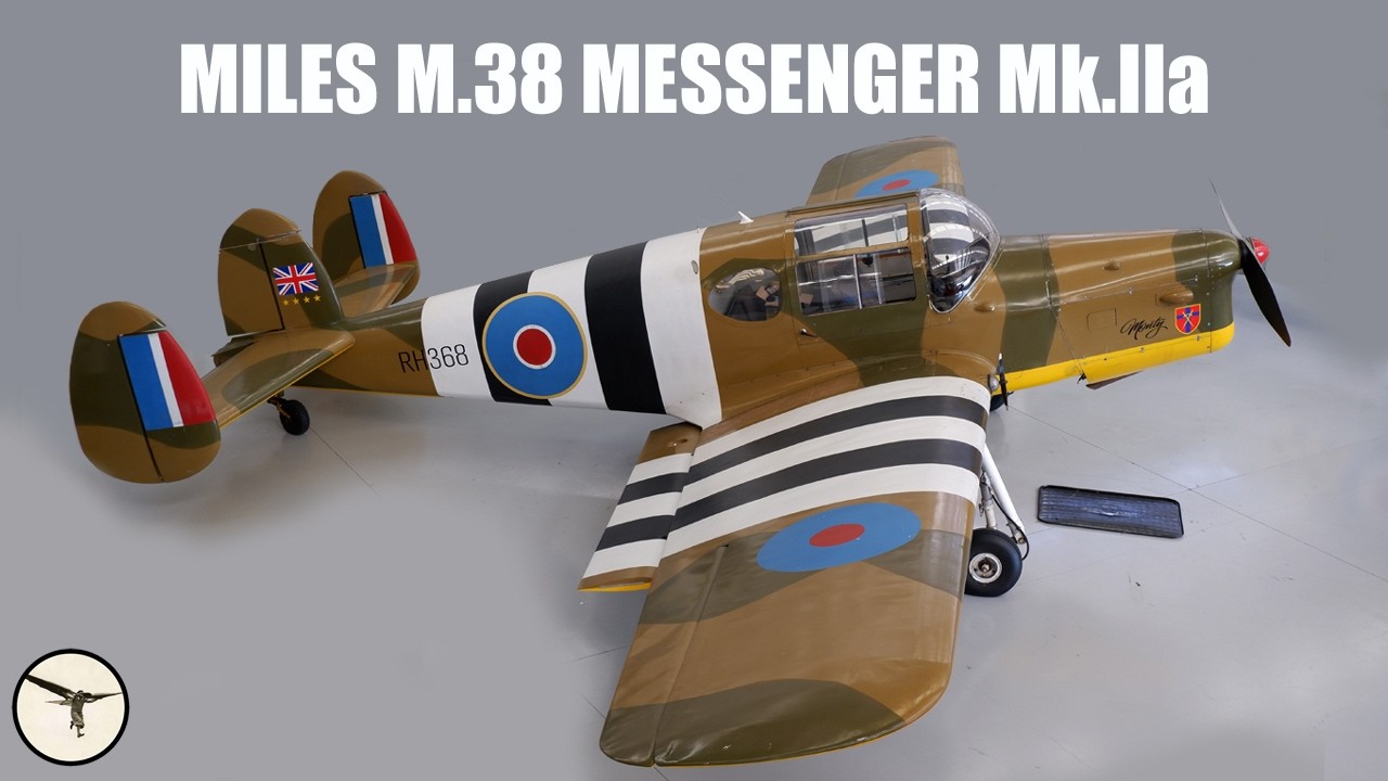 The Tiny British Aircraft That Could Land Almost Anywhere | Miles M.38 Messenger