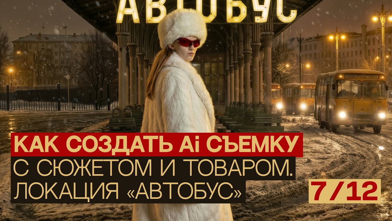 КАК СОЗДАТЬ Ai СЪЕМКУ С СЮЖЕТОМ И ТОВАРОМ - СОЗДАНИЕ ЛОКАЦИИ (ЧАСТЬ 7/12)