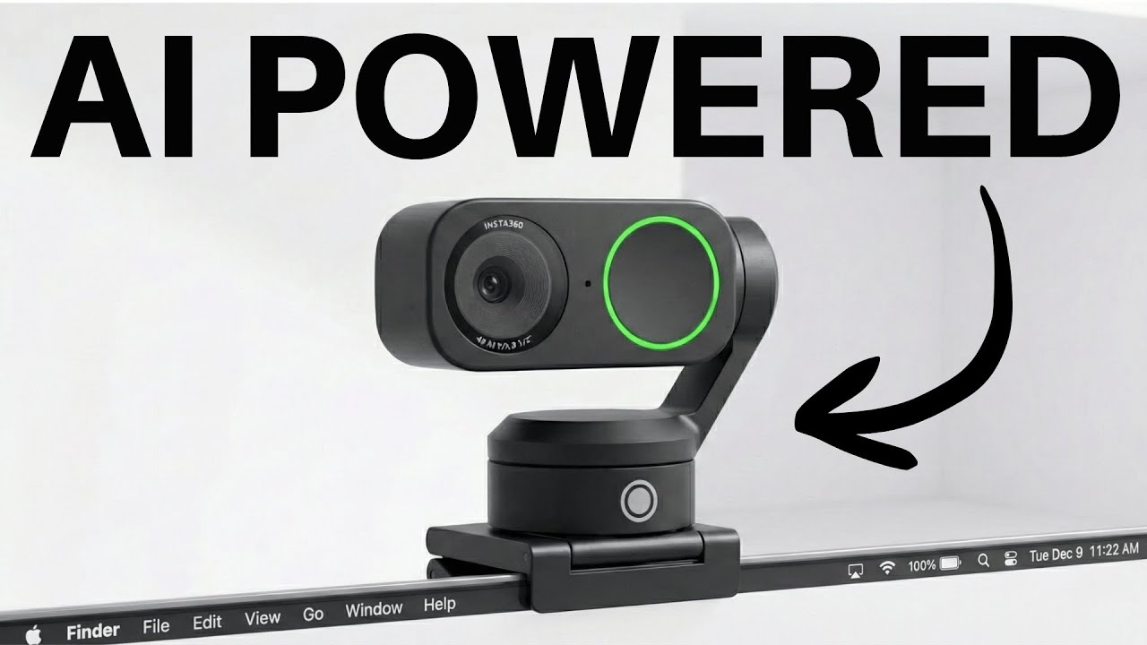This AI Powered Webcam Is AWESOME! (Insta360 Link 2)