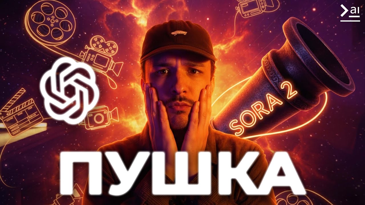 SORA 2 лучше VEO 3? Обзор нового БЕСПЛАТНОГО ИИ для ВИДЕО от OpenAI