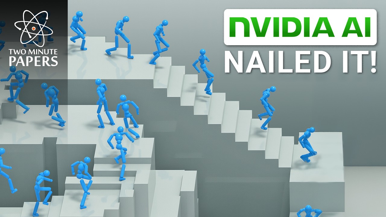 NVIDIA’s New AI Cheated At Parkour…And Got Fixed!