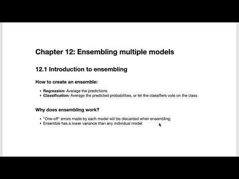 Introduction to model ensembling