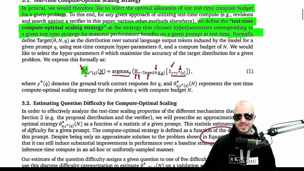 Scaling LLM Test-Time Compute Optimally can be More Effective than Scaling Model Parameters (Paper)