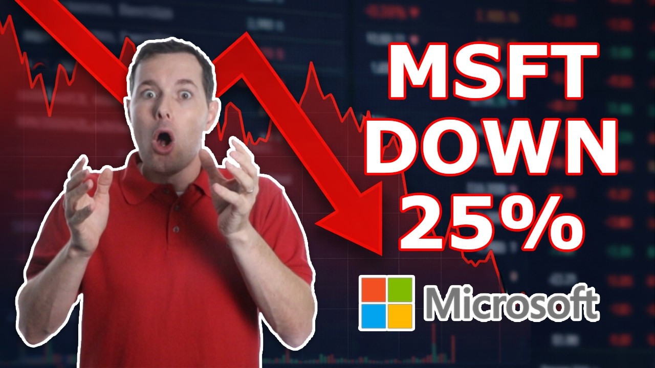Microsoft Stock in Trouble? (-25%) MSFT Stock Analysis