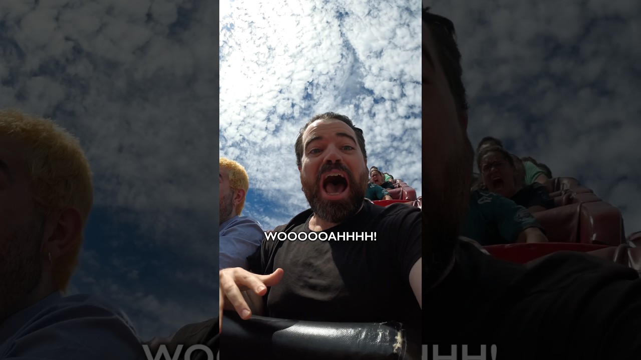 Best way to spend a day at work? By taking the @GoPro Mission 1 Pro on a few rides at Coney Island