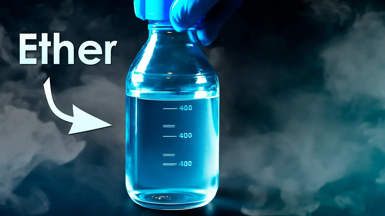 Ether -  The Most VOLATILE Substance on Earth!