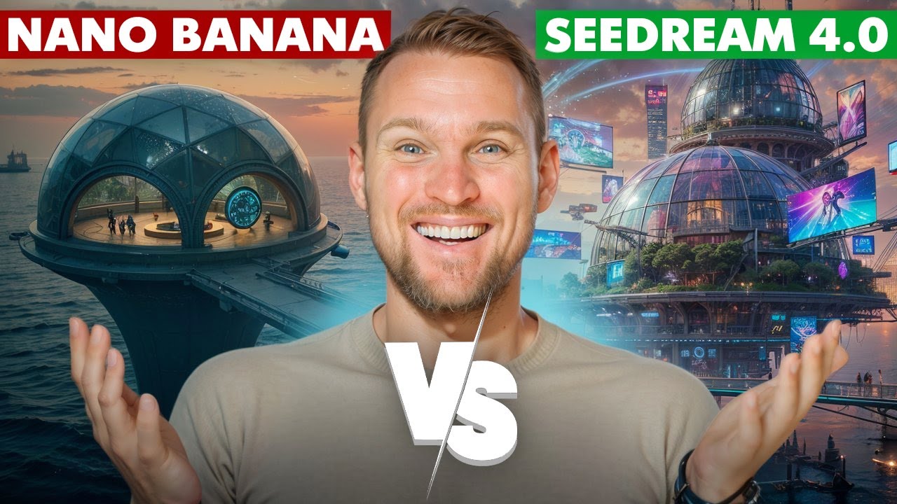 Seedream 4.0 изменит маркетинг: 4K-дизайн + идеальные тексты! (Сравнение с Nano Banana)