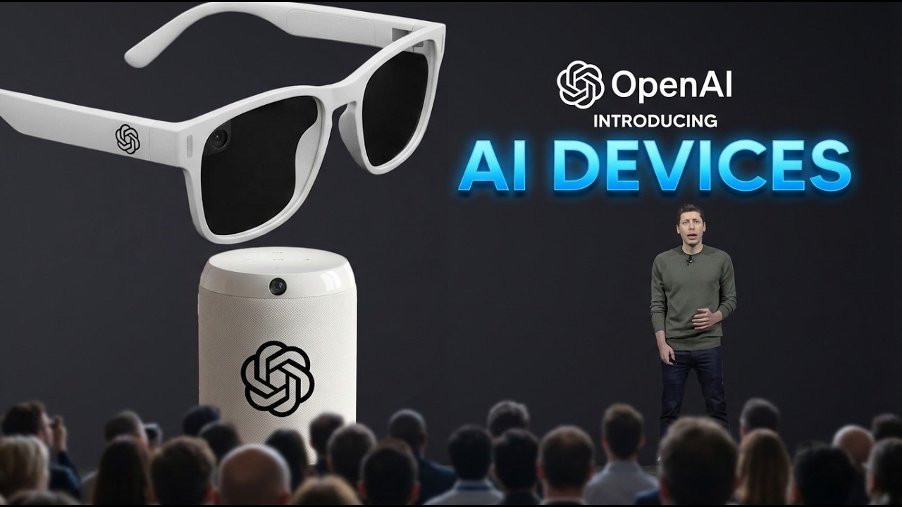 OpenAI'S New AI Devices Explained -  AI Glasses, Speakers & More