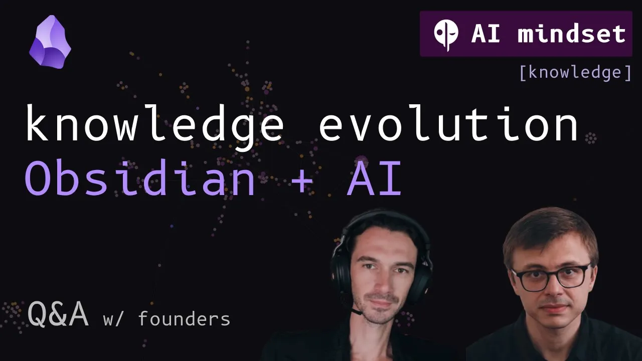 AI mindset [knowledge]: Итоги 8 недель лаборатории управления знаниям с Obsidian и AI